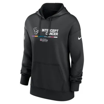 Nike Dri-FIT Crucial Catch (NFL Houston Texans) Women's Pullover Hoodie. Nike.com