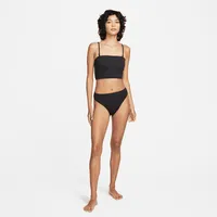 Nike Women's Bandeau Midkini Swim Top. Nike.com