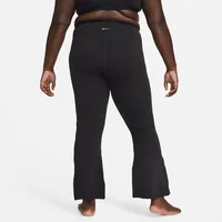 Nike Women's Yoga Dri-FIT Luxe Flared Pants in Black - ShopStyle