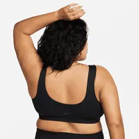 Nike Alate All U Women's Light-Support Lightly Lined U-Neck Sports Bra (Plus Size). Nike.com