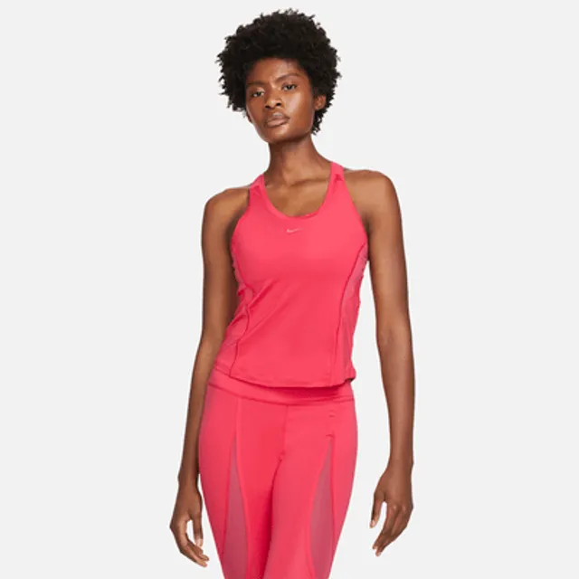 Nike Dri-FIT One Elastika Women's Standard Fit Tank Top. UK