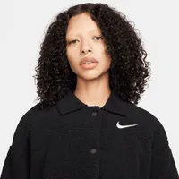 Nike Sportswear Women's Collared High-Pile Fleece Jacket. Nike.com