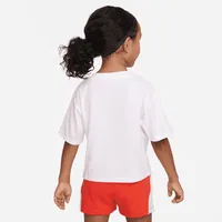 Nike Love Icon Boxy Tee Little Kids' T-Shirt. Nike.com