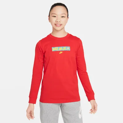 Nike Sportswear Big Kids' Long-Sleeve T-Shirt. Nike.com