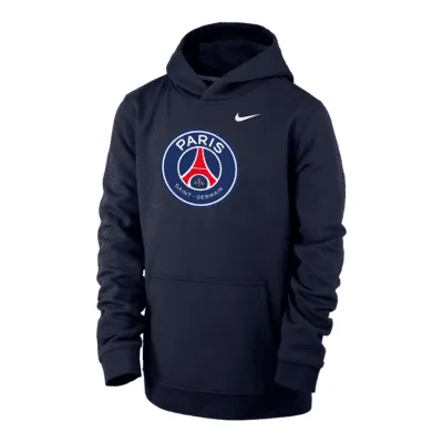 Paris Saint-Germain Club Fleece Big Kids' Pullover Hoodie. Nike.com
