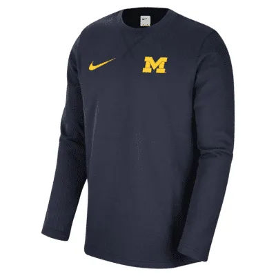 Michigan Men's Nike College Long-Sleeve Top. Nike.com