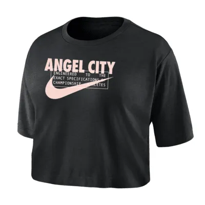 Houston Dash Women's Nike Dri-FIT Soccer Cropped T-Shirt. Nike.com