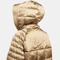 Nike Sportswear Swoosh Puffer Shine PrimaLoft® Women's Therma-FIT Oversized Hooded Jacket. Nike.com