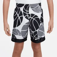 Nike Dri-FIT Elite Big Kids' Printed Basketball Shorts. Nike.com