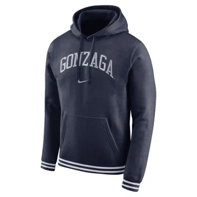 Nike College Retro (Gonzaga) Men's Fleece Hoodie. Nike.com