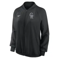 Nike Dri-FIT Team (MLB Colorado Rockies) Women's Full-Zip Jacket. Nike.com
