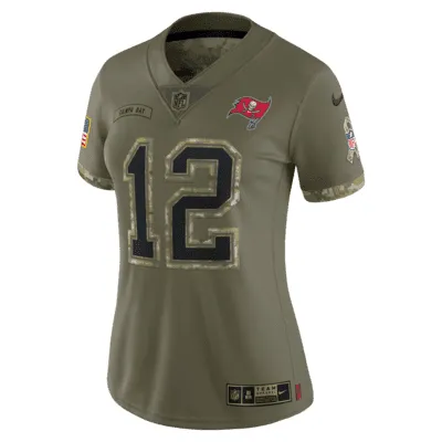 NFL Tampa Bay Buccaneers Salute to Service (Tom Brady) Women's Limited Football Jersey. Nike.com