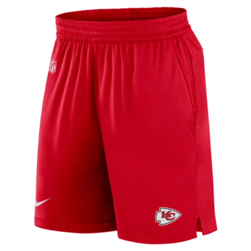 Men's Nike Black Detroit Lions Sideline Performance Knit Shorts