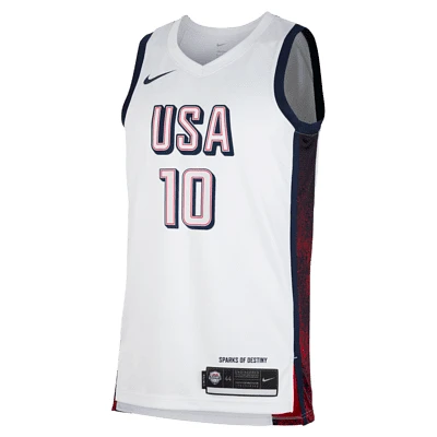 Jayson Tatum Team USA USAB Limited Home Unisex Nike Dri-FIT Basketball Jersey. Nike.com