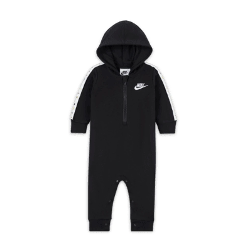 Nike Sportswear Club Baby (0-9M) French Terry Coverall. Nike.com