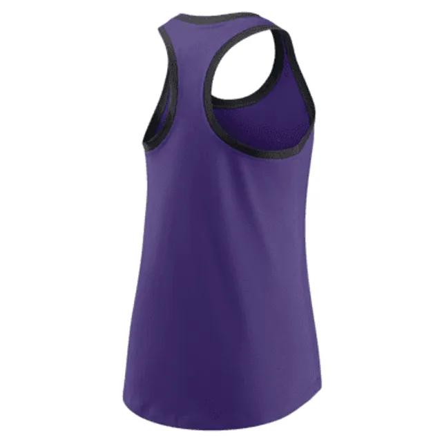 Nike Women's Colorado Rockies Purple Team Tank Top