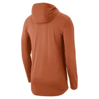 Texas Men's Nike Dri-FIT College Hooded Long-Sleeve T-Shirt. Nike.com