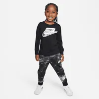 Nike Futura Printed Long Sleeve Tee Little Kids' T-Shirt. Nike.com