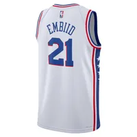 Philadelphia 76ers Association Edition 2022/23 Nike Dri-FIT NBA Swingman Jersey. Nike.com