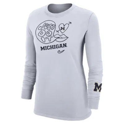 Michigan Women's Nike College Long-Sleeve T-Shirt. Nike.com