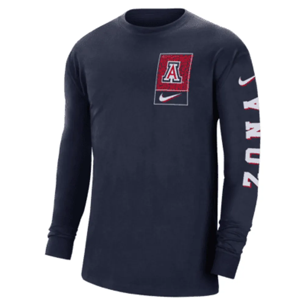 Arizona Men's Nike College Long-Sleeve T-Shirt. Nike.com