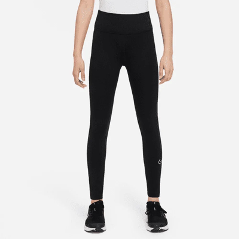 Nike Therma-FIT One Outdoor Play Older Kids' (Girls') High-Waisted Leggings.  UK