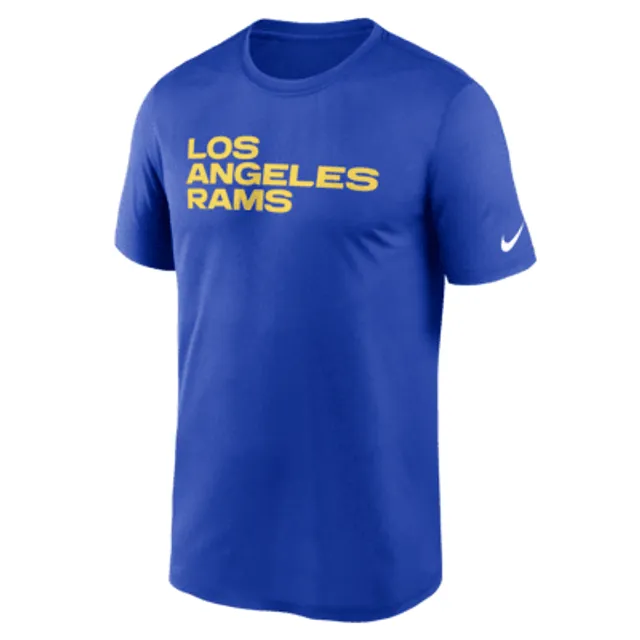 Los Angeles Rams Nike Velocity Long Sleeve T-Shirt - Anthracite