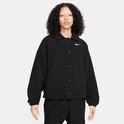 Nike Sportswear Women's Collared High-Pile Fleece Jacket. Nike.com