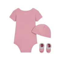 Nike Baby Bib, Bodysuit and Hat Box Set. Nike.com