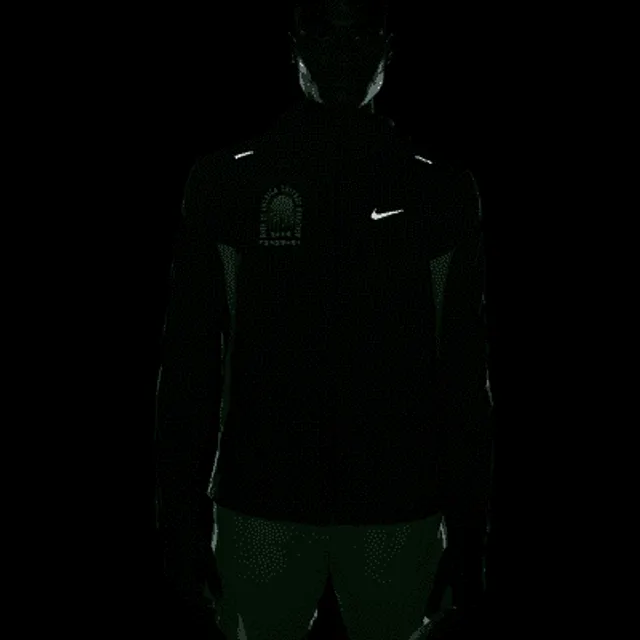 Nike Chicago Marathon 2021 Repel Running Jacket Black Mens Sz XXL