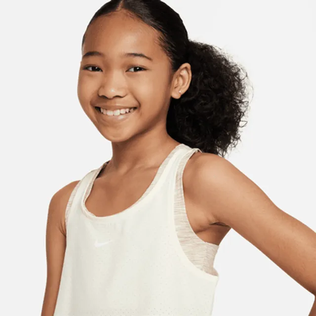 Nike Yoga Dri FIT Big Kids (Girls) Tank Black, £15.00