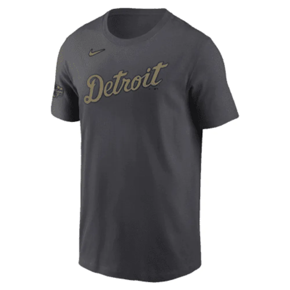 Nike Rewind Colors (MLB Detroit Tigers) Men's 3/4-Sleeve T-Shirt