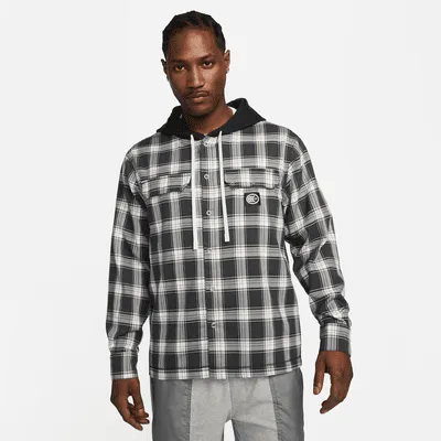 Kevin Durant Men's Hooded Basketball Flannel. Nike.com