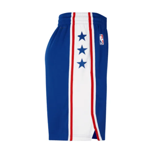Men's Nike White Philadelphia 76ers 2022/23 City Edition Swingman Shorts Size: Large