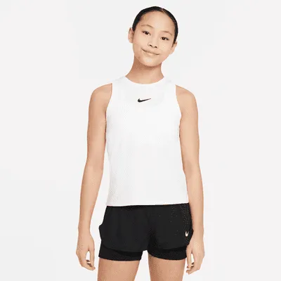 Débardeur de tennis Dri-FIT Nike Victory pour ado (fille). Nike FR