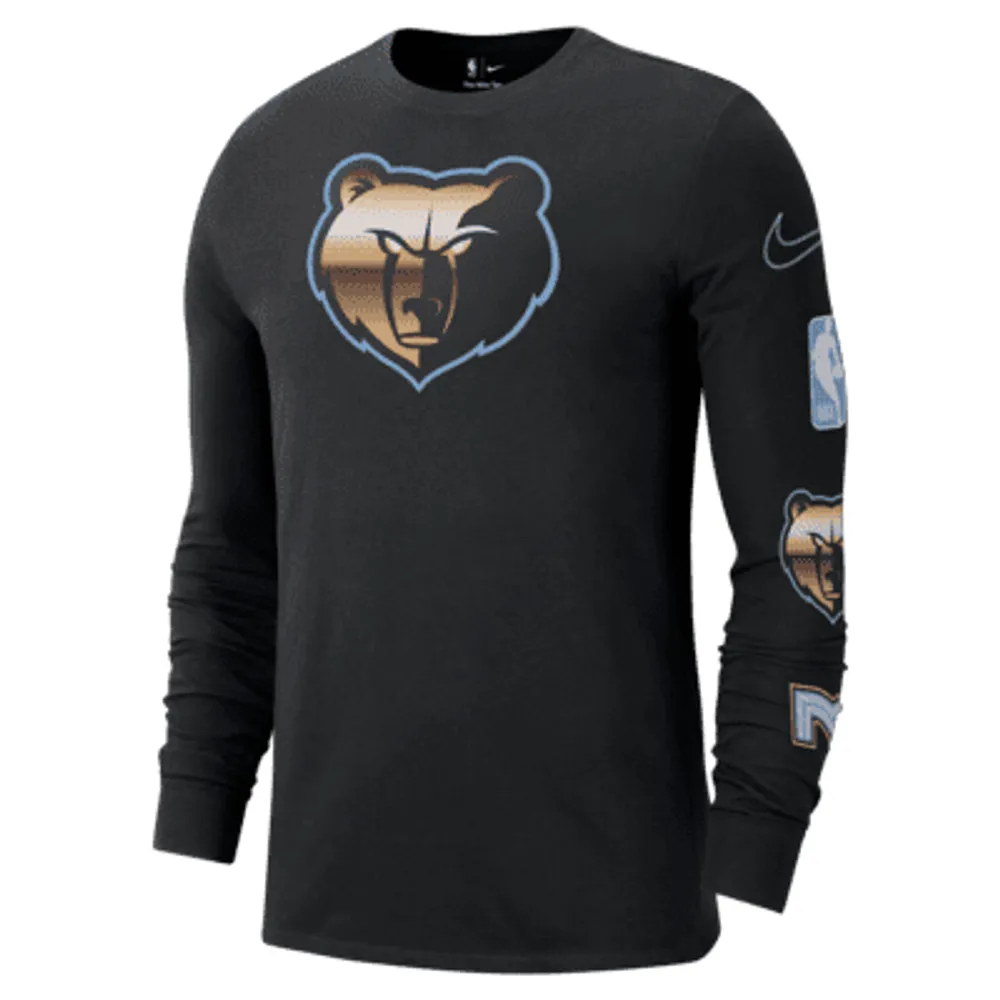 Memphis Grizzlies City Edition Men's Nike NBA Long-Sleeve T-Shirt. Nike.com