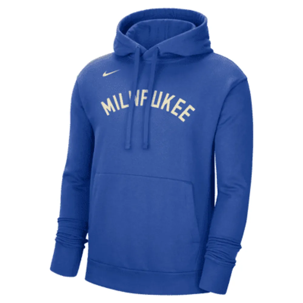 Nike Statement Ballgame (MLB Milwaukee Brewers) Men's Pullover Crew
