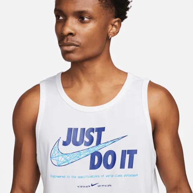 Nike Brooklyn Nets Courtside Men's Dri-fit Nba Tank Top In Black