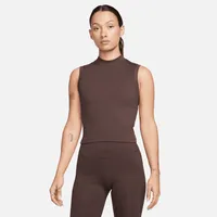 Nike One Fitted Women's Dri-FIT Mock-Neck Cropped Tank Top. Nike.com