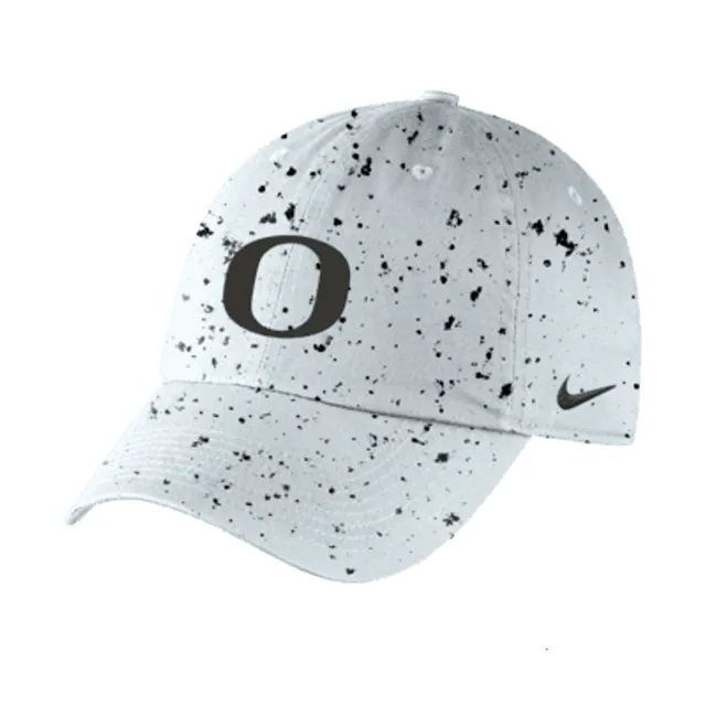 Men's Nike Black Oregon Ducks Big Swoosh Heritage 86 Adjustable Hat