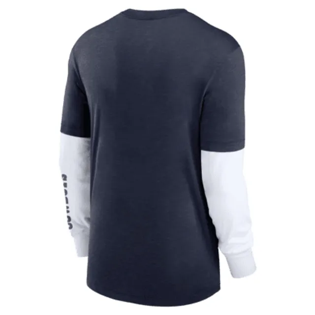 Dallas Cowboys Nike Dri-Fit Cotton Long Sleeve Raglan T-Shirt - Mens