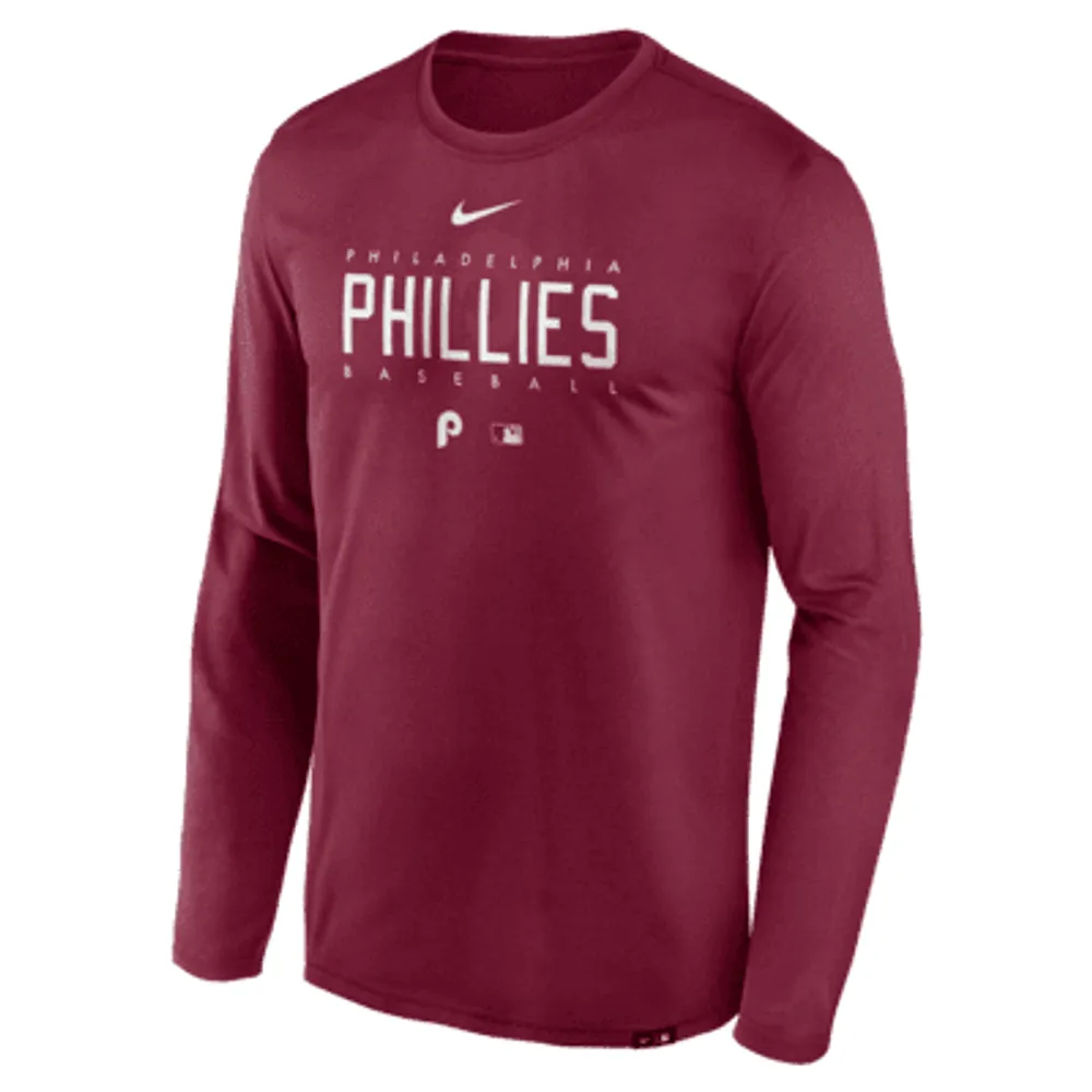 Nike Dri-FIT Team Legend (MLB Philadelphia Phillies) Men's Long-Sleeve T- Shirt. Nike.com