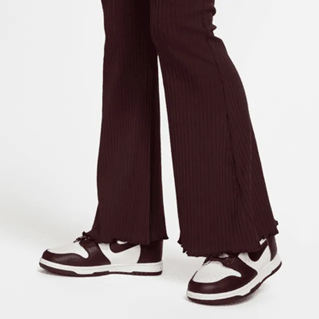 Nike Sportswear Women's High-Waisted Ribbed Jersey Flared Pants. Nike.com