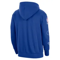 Philadelphia 76ers Courtside City Edition Men's Nike NBA Fleece Pullover Hoodie. Nike.com