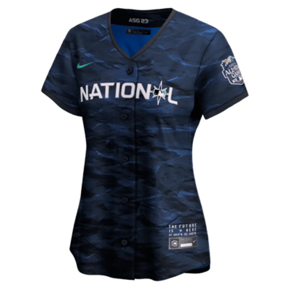 Shohei Ohtani National League 2023 All-Star Game Women's Nike MLB Limited  Jersey.