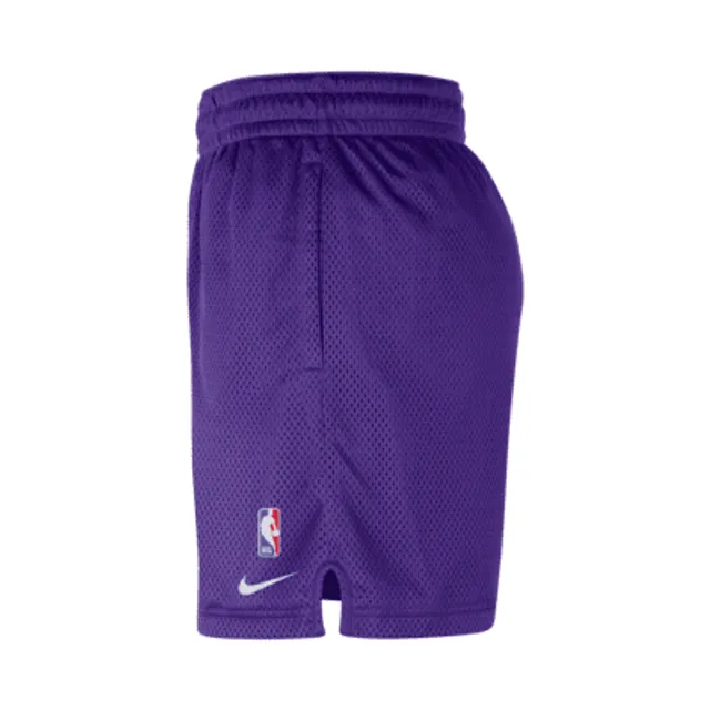 Los Angeles Lakers Courtside Men's Nike Dri-FIT NBA Graphic Shorts.