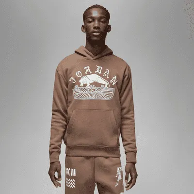 Jordan Artist Series by Umar Rashid Men's Flight Fleece Pullover Hoodie. Nike.com