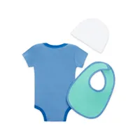 Nike "Art of Play" 3-Piece Boxed Set Baby Bodysuit Set. Nike.com