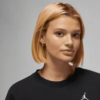 Jordan Brooklyn Women's Fleece Crew-Neck Sweatshirt. Nike.com