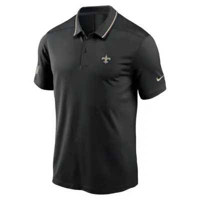 New Orleans Saints Nike Sideline UV Performance Polo - White